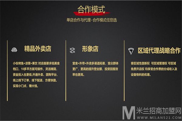 叙约小份烤鱼加盟