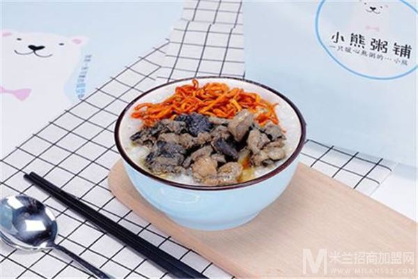 小熊粥铺加盟