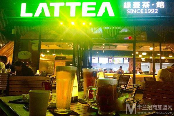 LaTTea绿盖茶加盟